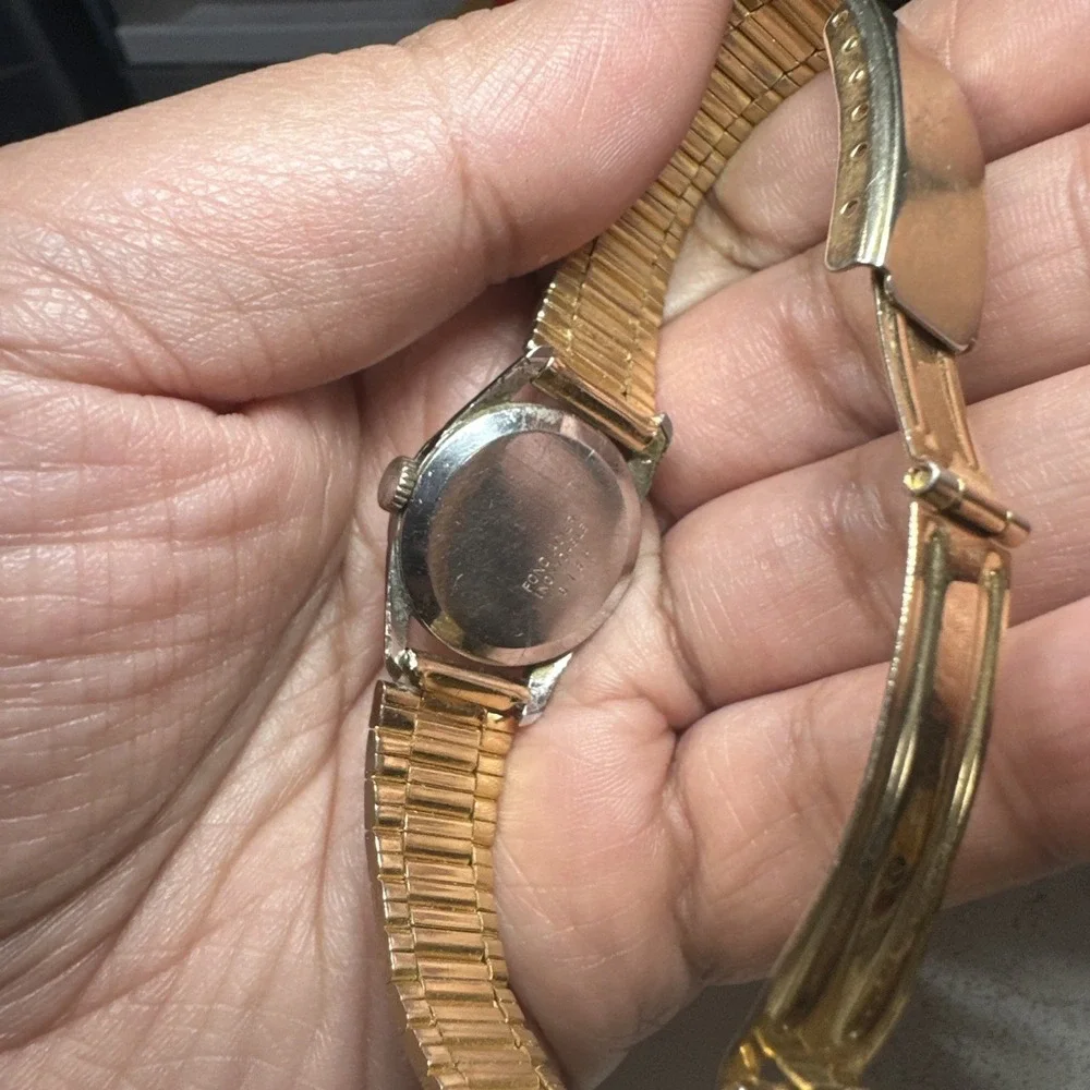 Works VTG Precimax 17 Jewels Ladies Watch Subdial Swiss Made Manual Wind 25mm 6